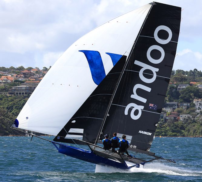 Andoo shows the form that took her to victory in Race 1 of the Australian Championship