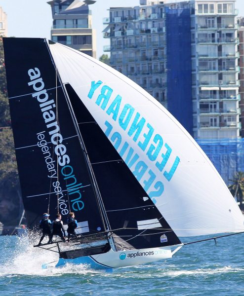 Appliancesonline.com.au on a spectacular spinnaker run during Race 3 of the Spring Championship