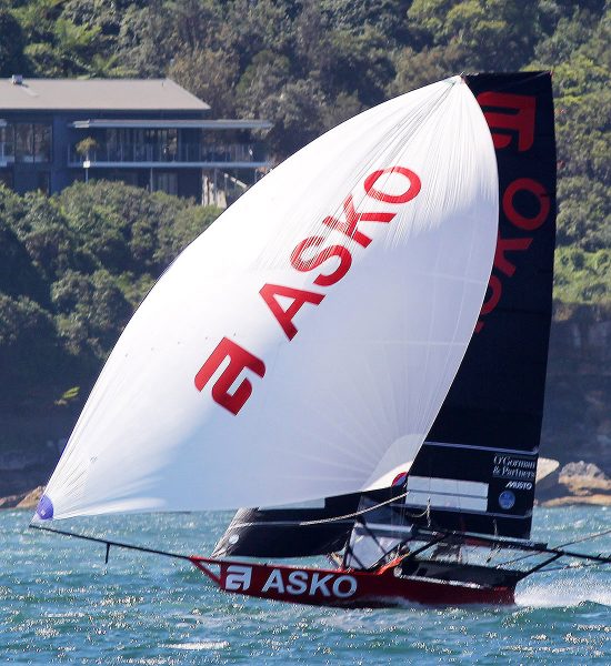 Asko Appliances, the new Australian 18ft Skiff champion
