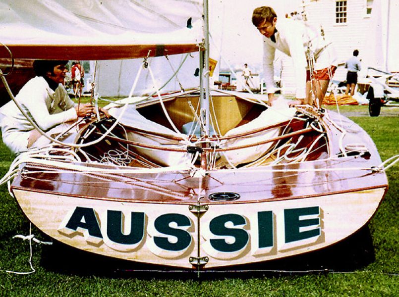 Aussie, 1970-1971, Dave Porter's first 18 was designed by John Chapple
