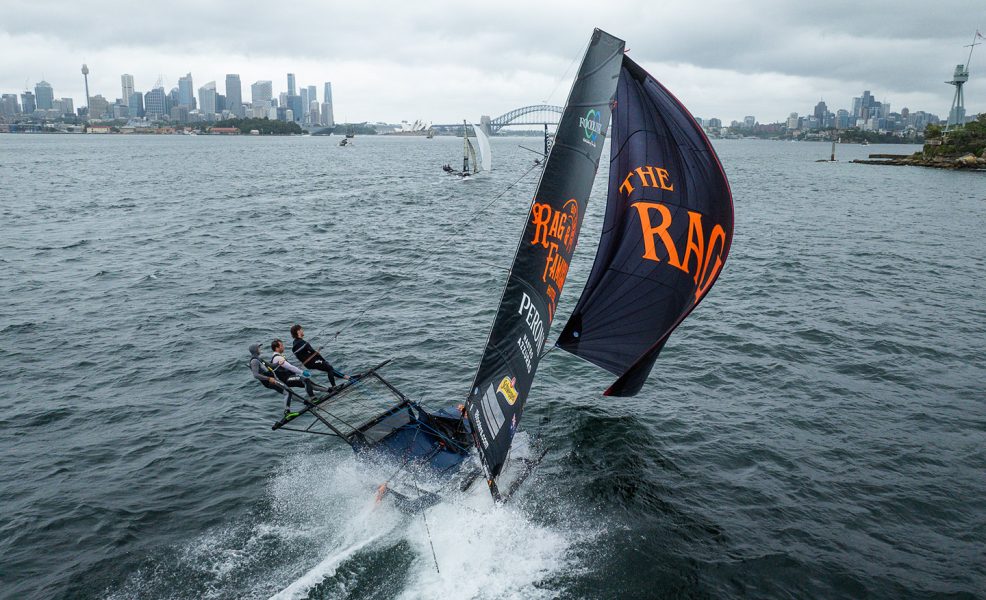 Rag & Famish Hotel in action during the 2024 Giltinan Championship (SailMedia)