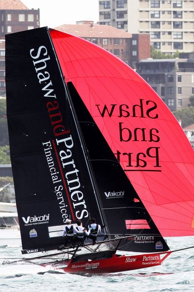 Shaw and Partners Financial Services skiff improved over the season under the former Australian champion skipper James Dorron