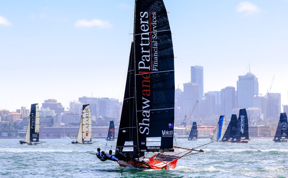 Shaw and Partners in last Sunday's Race 5 (SailMedia)