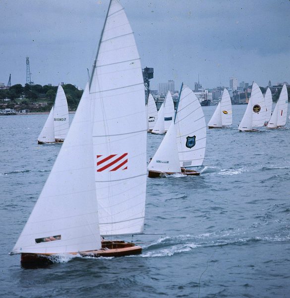 Willie B and the League fleet on Sydney Harbour duuring the late60s-early 70s (archive)